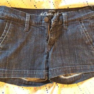 OLD NAVY ULTRA BLUE SHORTS SZ 0 NWOT